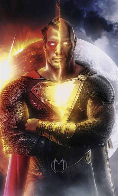 black adam superman